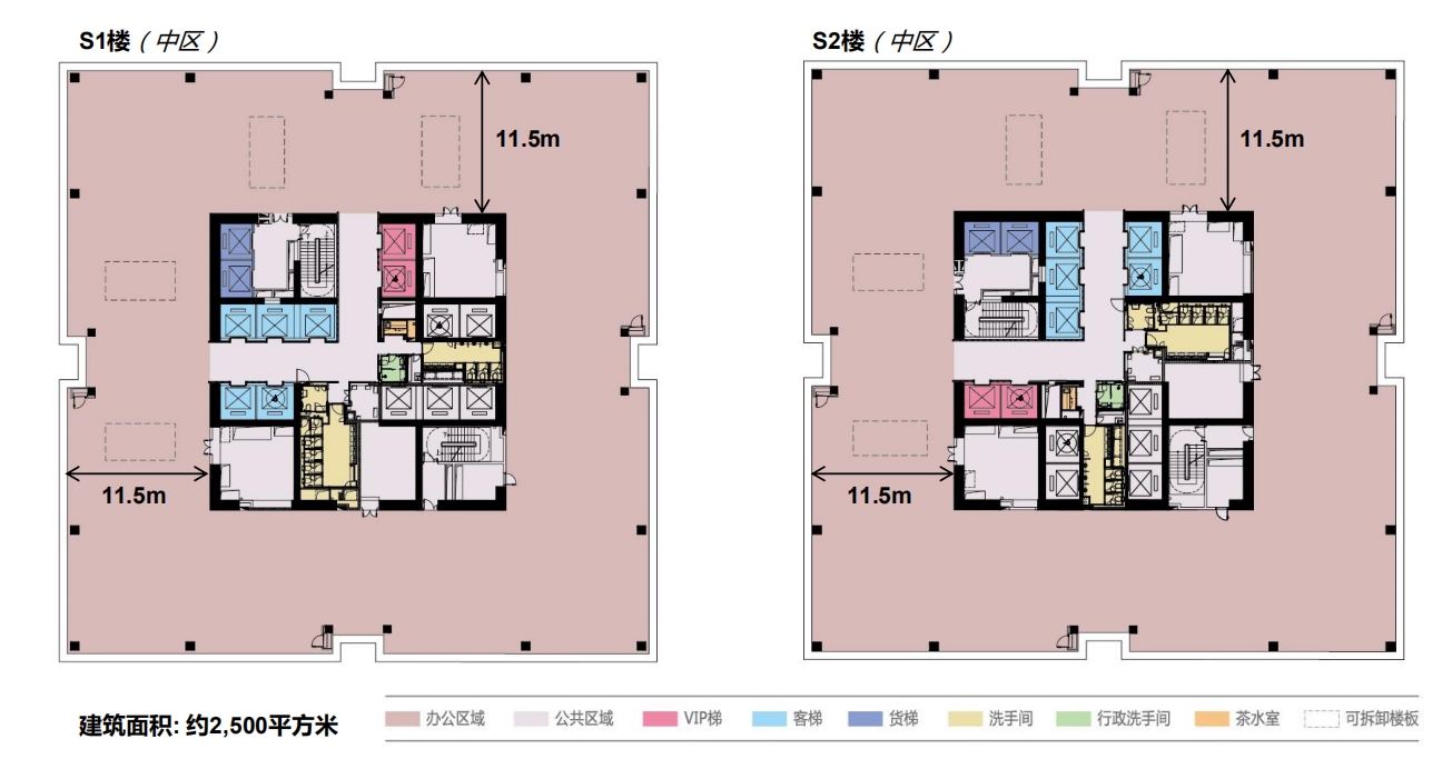 外滩金融中心平面图 外滩金融中心平面图